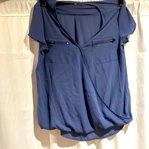 Maurice’s Purple Sheer Blouse